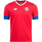New Balance Costa Rica Home Men's Soccer Jersey 22/23 (as1, Alpha, s, Regular, Regular, Small) Red