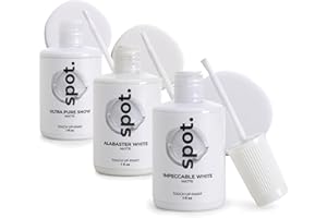 Touch-Up Paint | Matte Finish for Cabinets, Walls, Doors & Furniture | Multi-Tone White Repair Kit | Quick-Dry, Self-Priming,