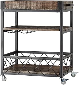 Homelegance - Carrito de Cocina, diseño Vintage: Amazon.es: Juguetes y
