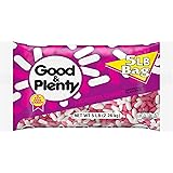 GOOD & PLENTY Licorice Flavored Candy, Fat Free, 80 oz Bulk Bag