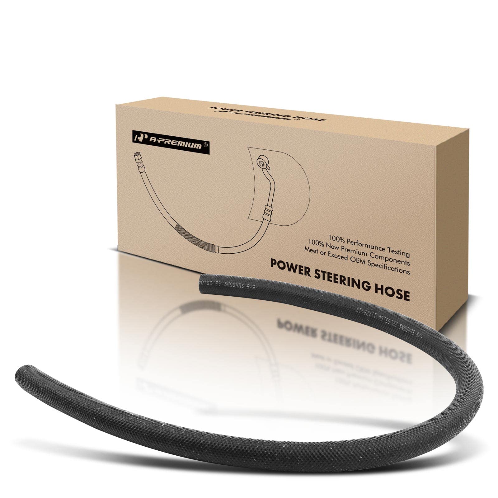 Photo 1 of A-Premium Power Steering Return Hose Line Assembly Compatible with Ram, Dodge, Chrysler Models - 1500 2011-2012, 2500, 3500, B250 1986, Ram 1500 2500 3500, Aspen, Durango, Pacifica