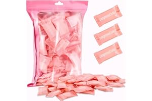 50Pcs Compressed Towel Tablets - Individually Wrapped Portable Mini Disposable Face Towels, Ideal for Travel, Camping, Hiking
