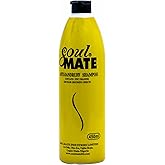 SOUL MATE Anti-dandruff Shampoo with Sericin, 15.2oz - Dandruff Free Dry Scalp Treatment For Itch & Residue Free Hair | Scalp Exfoliator Hair Wash for Men & Women