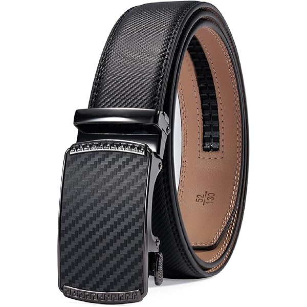 Men's Smart Ratchet No Holes Automatic Buckle Belt In Snake Skin - Bro – Amedeo Exclusive - Foto 6
