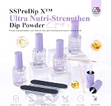 Saviland Dip Powder Liquid Set 15ml Base Top Activator Brush Saver Castor Oil view 2