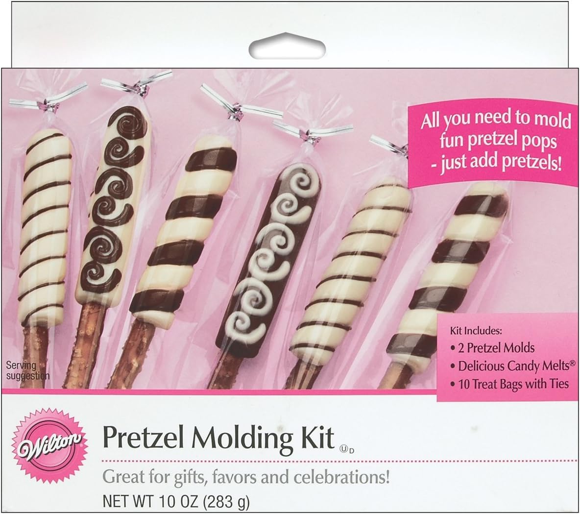 Wilton Pretzel Molding Kit Candy Making Molds Kitchen & Dining
