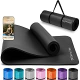 KG Physio Thick Yoga Mat Non-Slip NBR 183x60cm with Carry Strap view 1