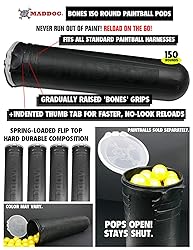 Maddog Pro 3+2 Paintball Harness Pod Pack with