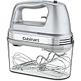 Cuisinart HM-90BCS Power Advantage Plus 9-Speed Handheld Mixer with Storage Case, Brushed Chrome