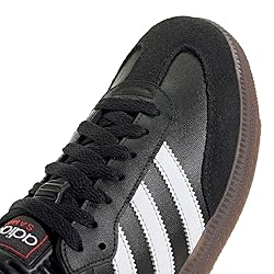 adidas Unisex-Adult Samba Indoor, Black/White/Vivid