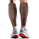 Rymora Calf Compression Sleeves Men Women - Leg Compression Sleeve Footless Socks - Shin Splint Relief Fitness Running