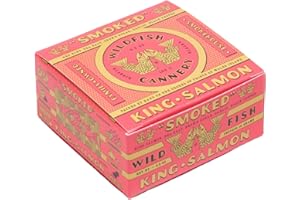 Wildfish Cannery Smoked King Salmon | 1 x 3.5oz Can