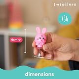 THE TWIDDLERS 36 Bunny Pop Up Jump Toy Set 6cm Easter Party Favours view 3