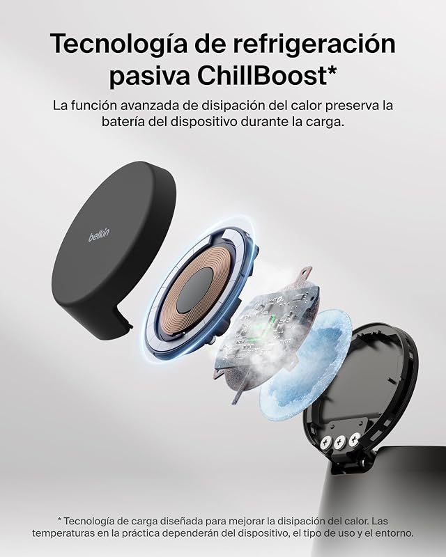 UltraCharge Pro 3 em 1 Qi2 25W Carregador Sem Fios Magnético Preto