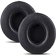 OANM studio Replacement Ear Pads, Compatible with Beats Solo 2 & 3 Wireless, Soft Protein Leather, Memory Foam, Noise Isolation, Black