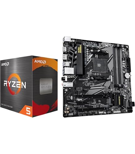 Amazon.com: 3 in 1 Bundle: AMD Ryzen 5 5500 Desktop CPU Processor