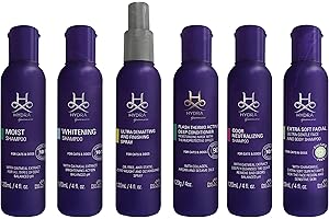 H HYDRA GROOMERS Hydra Professional Experience , Shampoo, Conditioner, and Sprays, Dog and Cat Grooming Supplies, 6-Bottle Set