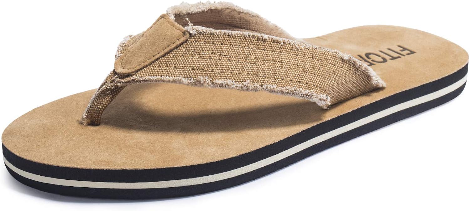 fitory men's flip flops