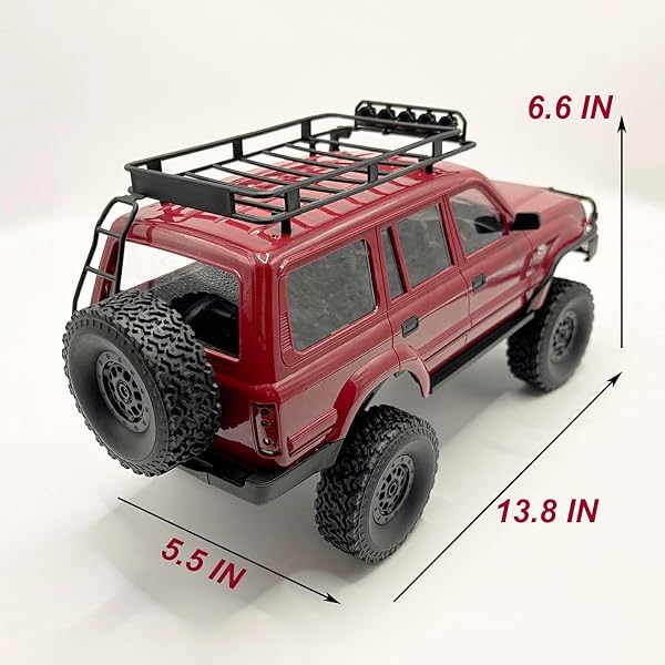 APAWBAND RC ROCK CRAWLER 4X4 RC TRUCK WPL C54 1/16 RC CRAWLER RTR REMOTE CONTROL TRUCK OFF ROAD 2.4G ALL TERRAIN WITH PROPORTIONAL STEERING 260 MOTOR, NEW GEARBOX, UPGRADED CHASIS AND SHOCK