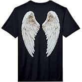Cute Angel Wings On Back Performance T-Shirt