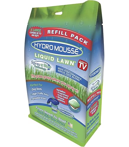 Amazon.com: Hydro Mousse Liquid Lawn System – Grass Seed Spray Kit