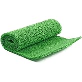 ASR Outdoor Green Miners Moss Sluice Box Matting Mining Equipment for Gold Prospecting, Unbacked 10mm, 12 x 36 inch