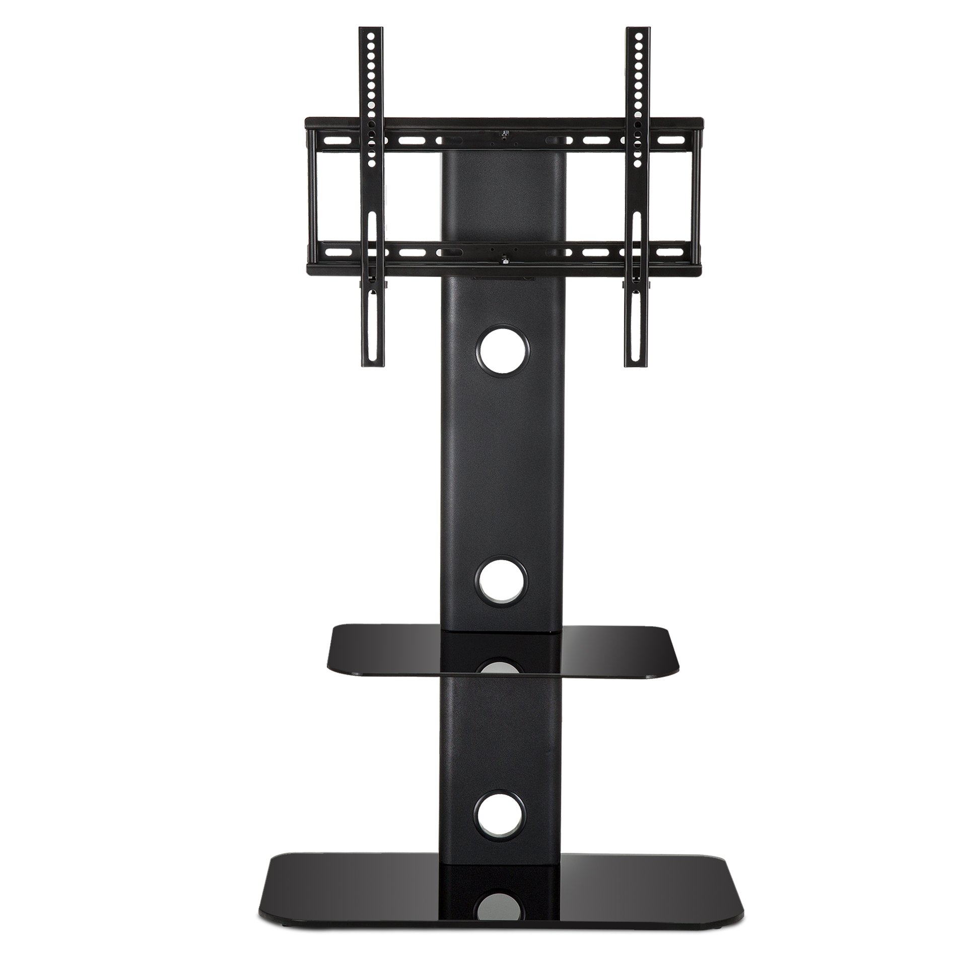 FITUEYES TV Stand with Mount Swivel Flat Screen LCD LED Plasma Floor tv