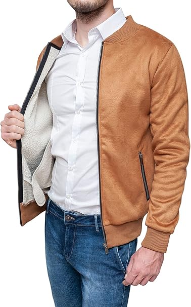 giacca uomo camoscio