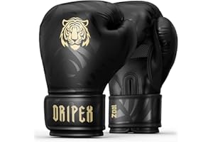Dripex Boxing Gloves for Men Women Youth, Boxing Training Gloves | for Heavy Bag Workout, Muay Thai, Kickboxing, Sparring Punching（8 10 12 14 16oz）