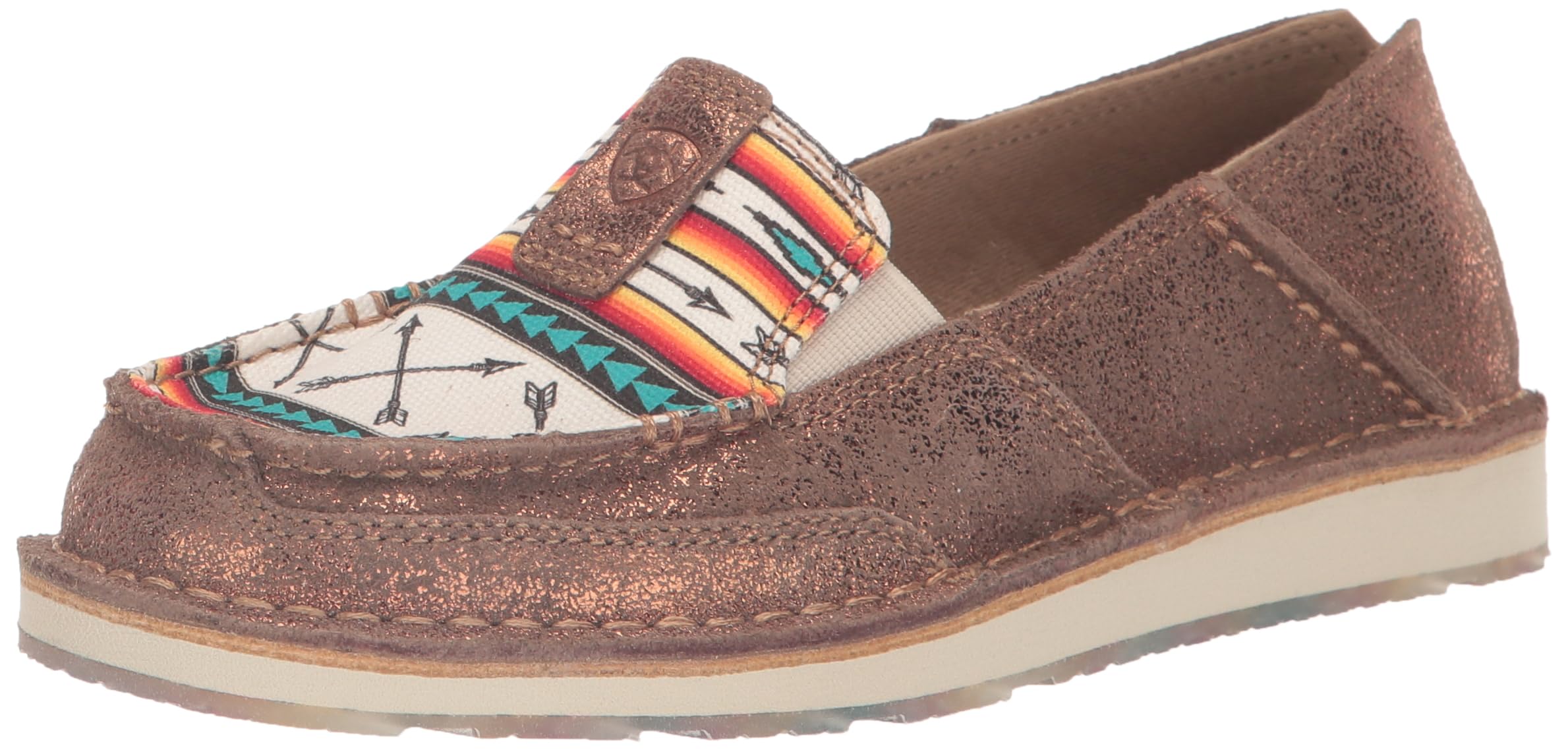 ARIAT Women's Cruiser - Rose Gold/Arrow Print, 8.5 Medium Image