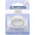 Beadalon French Wire, 0.70 mm / .028 in, Silver Plated, 1 Meter