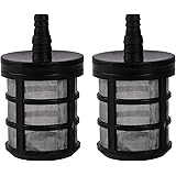 Aimela 2 Household Hose Filters, Water Pump Filters and Stainless Steel Encryption Filters are Suitable for Sprayers, Car Was