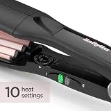 BaByliss Tourmaline Ceramic Crimper 210°C 10 Settings Black 2165CU view 5