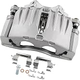 cciyu Front Left Disc Brake Caliper Assembly w/Bracket 18B4798A | For Buick,For Chevy,For GMC,For Isuzu,For Oldsmobile,For Saab Models - For 9-7x,For Ascender,For Bravada