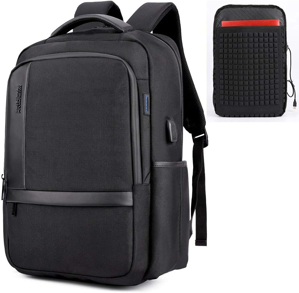 Laptop Backpack,Business Travel Backpack with USB Charging Port,Computer Bag for Women & Men