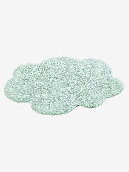 Vertbaudet Teppich Fur Kinderzimmer Blau One Size Amazon De