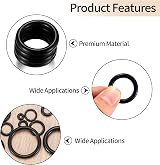 Newoutset 360 Pcs Rubber O-Ring Seal Assortment Kit 24 Sizes Plumbing Hydraulic view 3