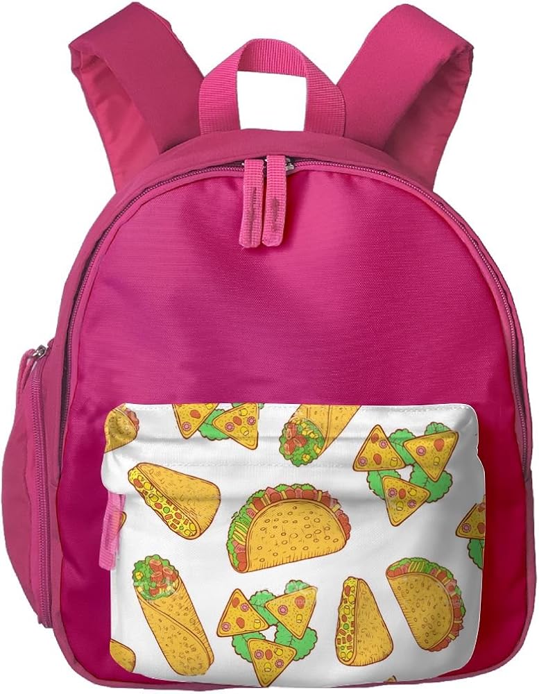Mexican Food Burrito Taco Patterns Fashion PreSchool