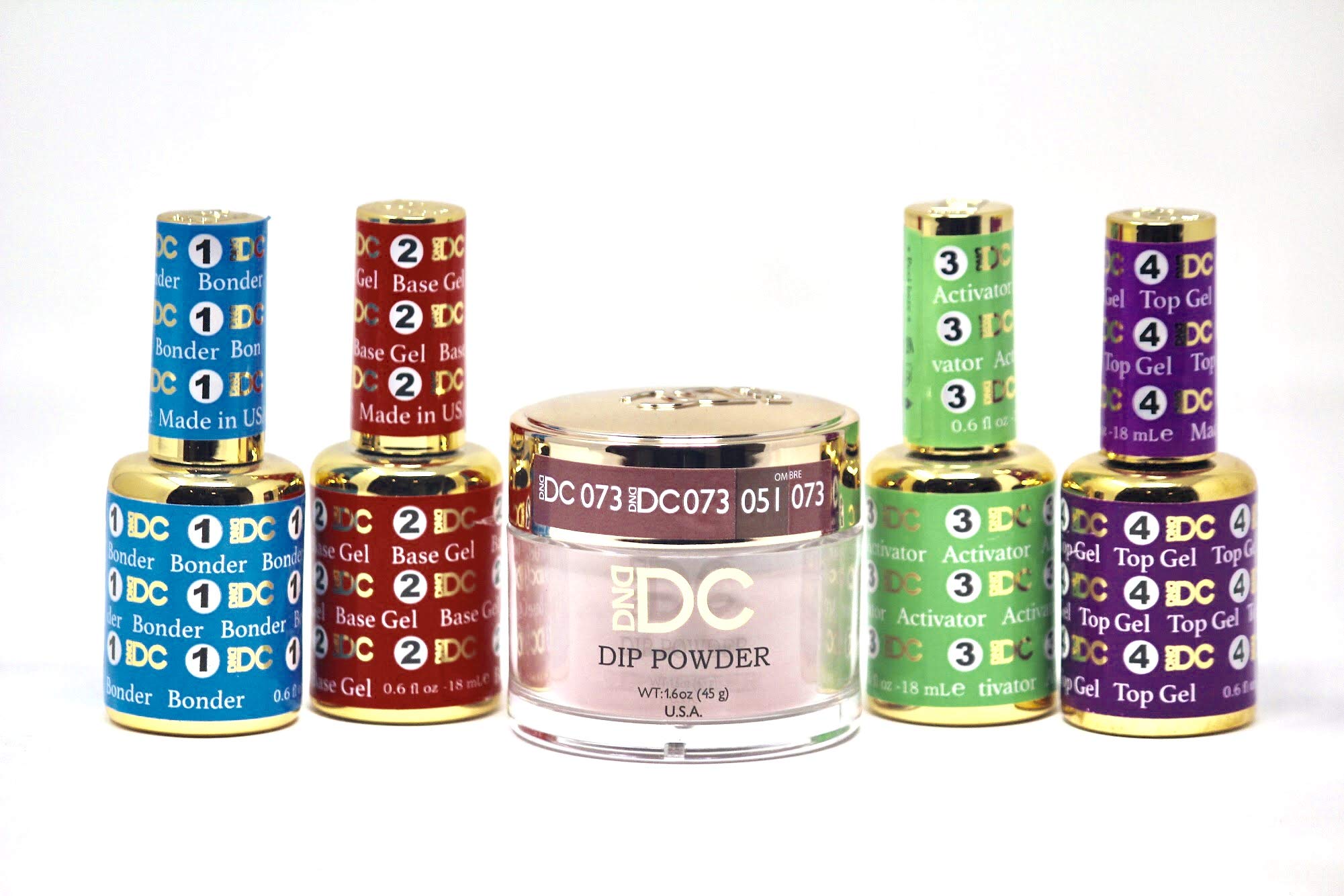 DND DIP POWDER KIT (DC 073 DUSTY CORAL)