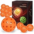 AiteFeir Pickleball Balls - 40 Hole Outdoor Pickleballs,4/12 Pack Premium Pickleballs,Sport Outdoor Play, High Bounce & Durable Pickle Balls Christmas Birthday Sports Gift