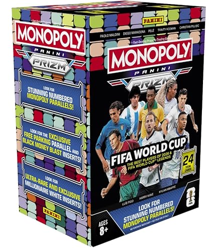 Amazon.com: Monopoly Panini Prizm: FIFA World Cup Trading Cards