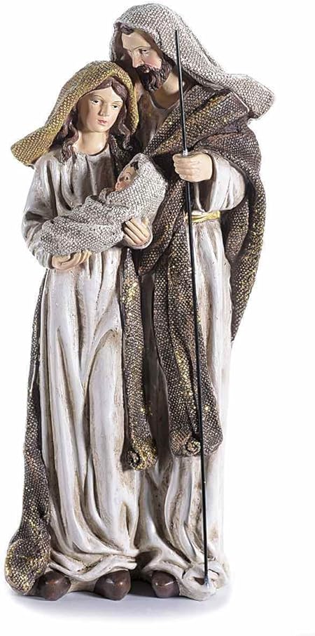 Idee Regalo Natale Amazon.Gruppo Maruccia Statua Presepe In Resina Idea Regalo Natale Amazon It Casa E Cucina