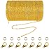 Maillons De Chaîne En Métal Pour Bricolage Bijoux - Anneaux De Saut, Lot, Neuf