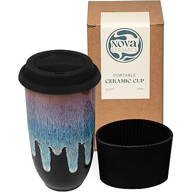 200ml coffee cups Cone Shape Porcelain Mug, Espresso Cups for Home Office, Coarse Pottery Coffee Mug with Base 200ml/6.7oz main image 1