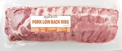 Amazon Grocery, Pork Back Ribs, Bone-In