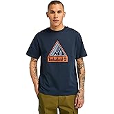 Timberland Mens Outdoor Inspired Front Graphic T-Shirt