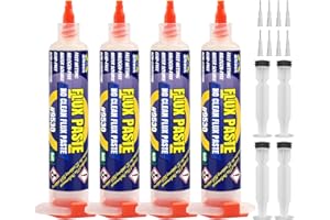 BEEYUIHF No-Clean Soldering Flux Paste, flux for Soldering, Electronics Solder Paste Flux for PCB/IC/BGA/SMD/SMT/LED Repairing #9530-10cc (4 Pack)