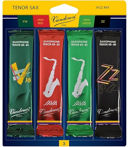 Amazon.com: Vandoren SRMIXA3 Alto Sax Jazz Reed Mix Card