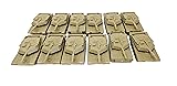 12 pc Armored Military Tanks with Wheels Diorama
