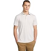 EXPRESS Men’s Everyday Performance Polo – Short Sleeve Striped Stretch Fabric with Moisture-Wicking Comfort